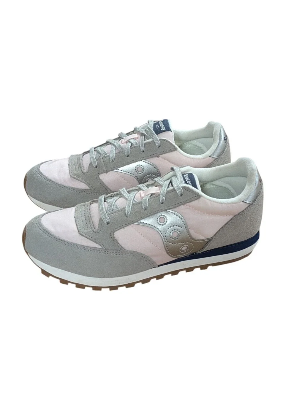 Saucony Jazz Original Gray and Blush Sneakers Size 5